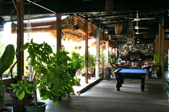 Tough choice: pool, DVD or hammock?