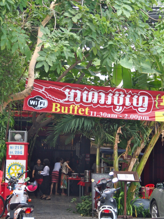 They do a buffet, apparently They do a buffet, apparently