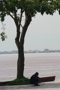 Riverside can be quiet enough for a snooze