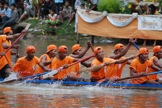 Brightly coloured racers