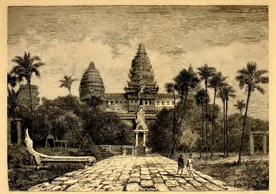 Henri Mahout's early images of Angkor Wat were partially responsible for the growth of interest and arrival of many archaeologists and other professoinals on whose knowledge and hard work we now rely so much