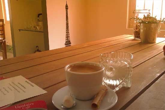 Upstairs Café; nostalgia, class and amazing cakes