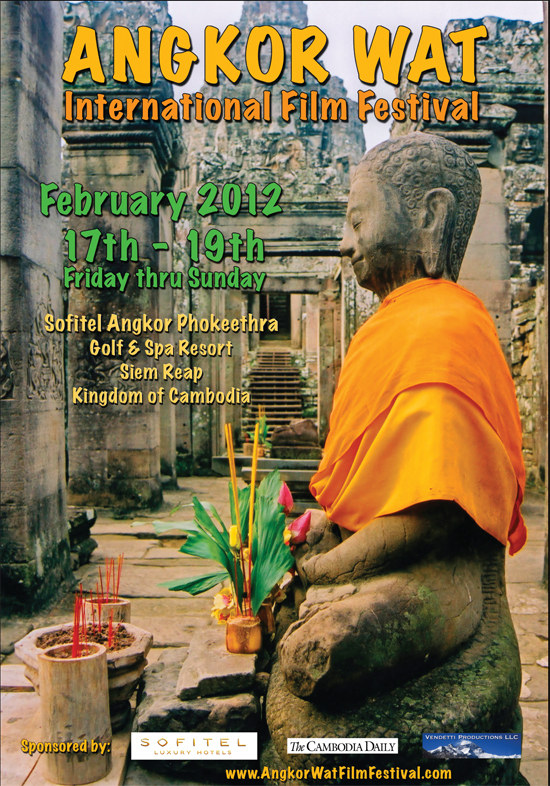 Like it says, the Angkor Wat International Film Festival is here...
