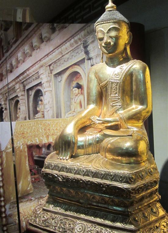 This Buddha would be more at home in Thailand.