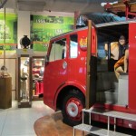 At this museum you're welcome to touch - or sit in - the exhibits!