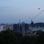Moonstone is as high above Singapore as the cable car.