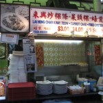 One of the many offerings at Lau Pa Sat.