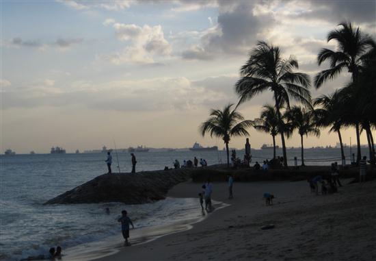 Nothing beats East Coast Park at sunset.