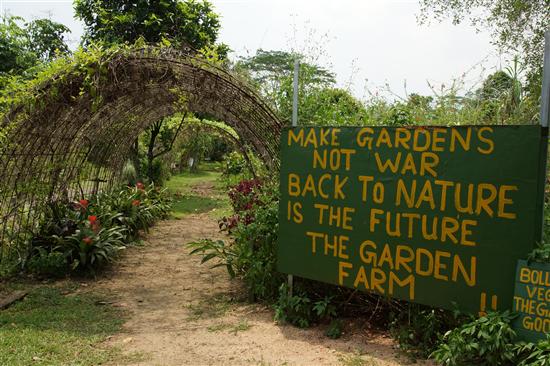 A hippie hideaway in Singapore.