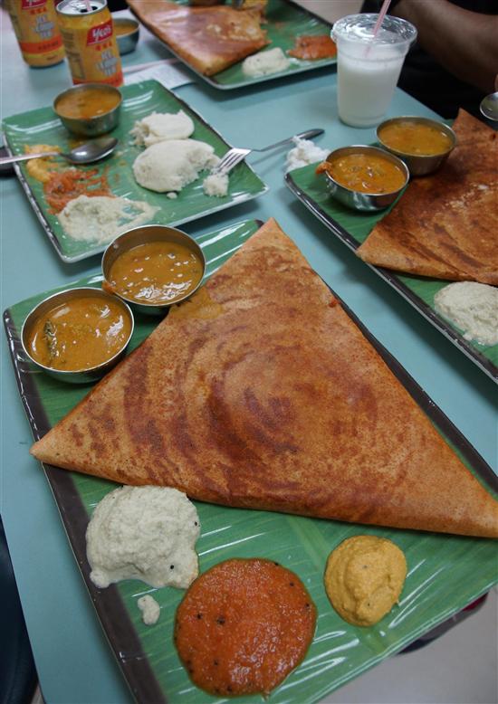 Indian breakfasts are just as spicy as Indian lunches and dinners.