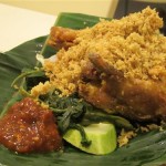 Ayam penyet - smash and burn.