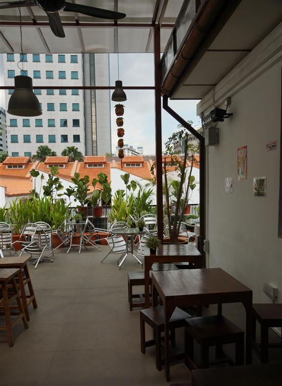 A free breakfast with a view.