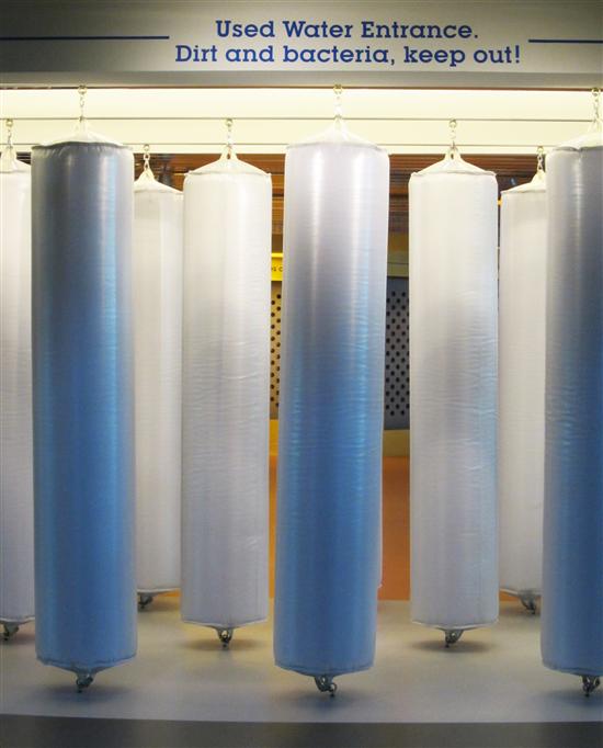 The filtration process - only a few thousand times larger.