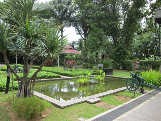 The tranquil and well maintained gardens add to the attraction's charm as a centre to reflect and interpret the WWII events here.
