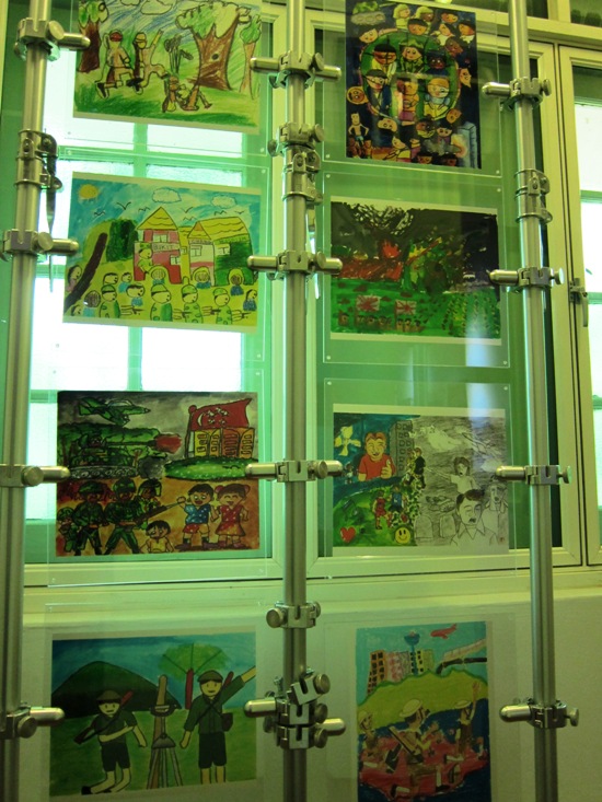 Not only adults, but children in Singapore are educated and asked to interpret its history during WWII.