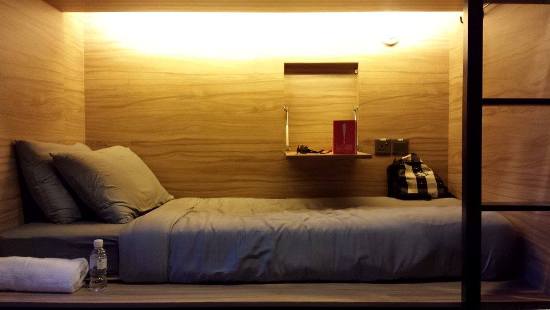 A single pod - cozy!