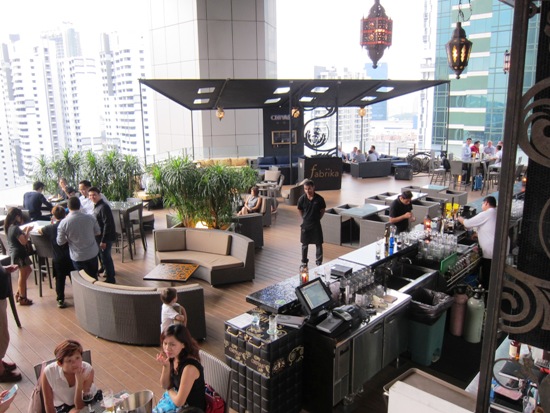klapsons' bar, fabrika, is lively in the afternoon and often is swarming with locals nights when there are events or live music.