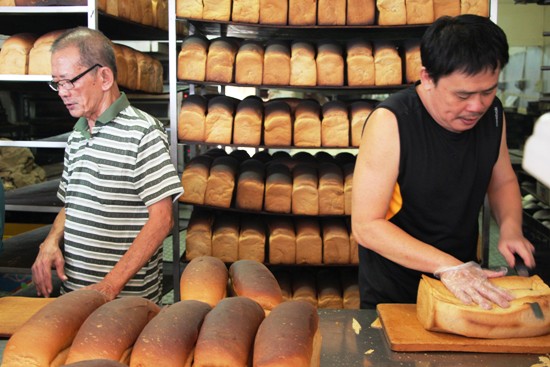 Bread, bread, everywhere...