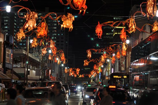 All decked out for Chinese New Year.