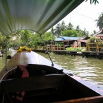 The view from Pandan's boat.