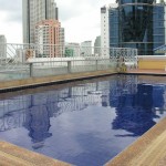 Not the best pool in Bangkok, but it will do after a hot day.