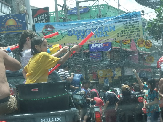 songkran in chaweng