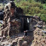 Early temple at site of Wat Phu