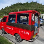 The Phuket tuk-tuk: a modest ride at an opulent price.