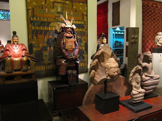 A peek inside 50 Years Gallery off Charoen Krung Road.