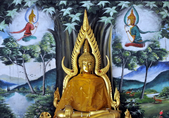 Buddha under the Bodhi tree