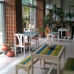 The community center area, inside Phangan Chai hotel