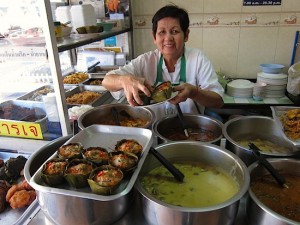 Meet the angel who presides over vegetarian heaven.