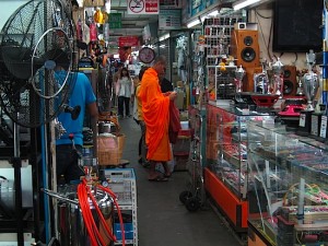 Picking up a new microphone for Dhamma sermons?
