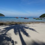Not the worst place in the world: Coral's Banana Beach.