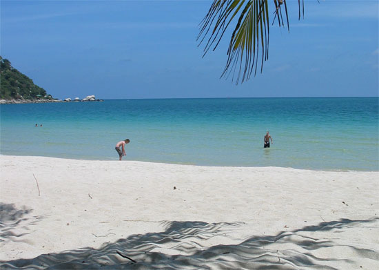 Working out on Thong Nai Pan Noi.