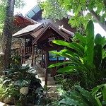 Entrance to the Traditional rooms.