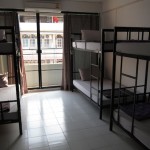 Inside one of the spacious dorms.
