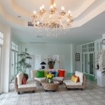 The lobby: inviting and cool.