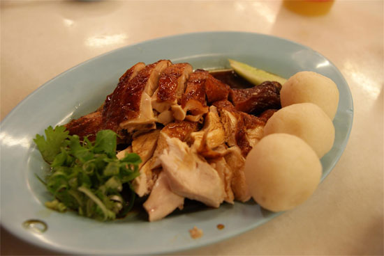 Chicken rice balls. It is what it is.