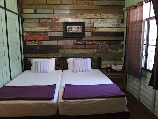 A 400 baht fan room at Tamarind.