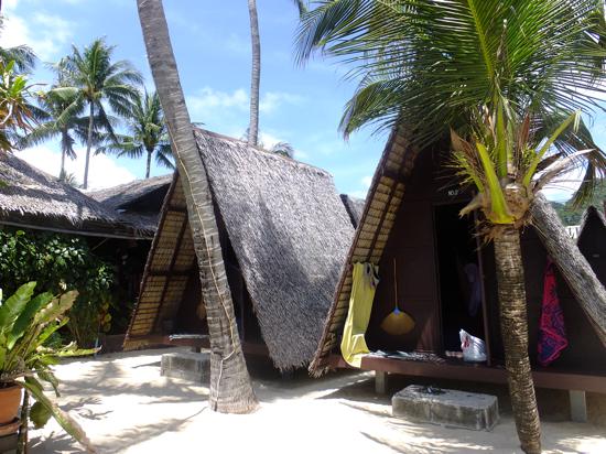 Just that. Huts.