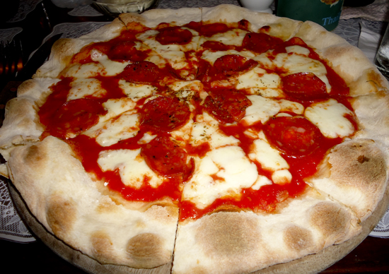 Pizza too..