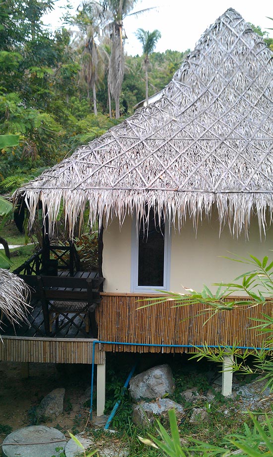 Simple but clean huts