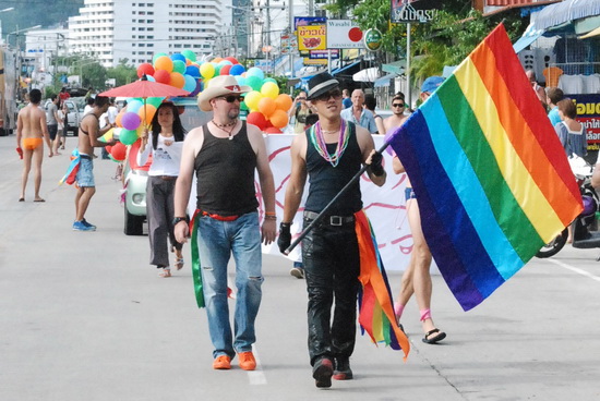 Last year's Phuket Pride parade had a huge turnout.