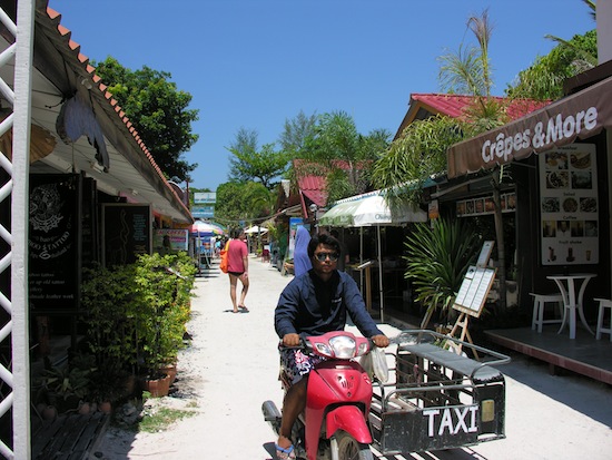 Apart from the pizza, it's "same old" on Walking Street.