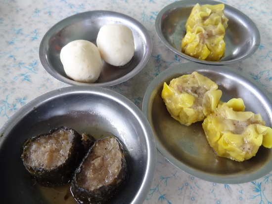 Small in size but big on taste: dim sum.