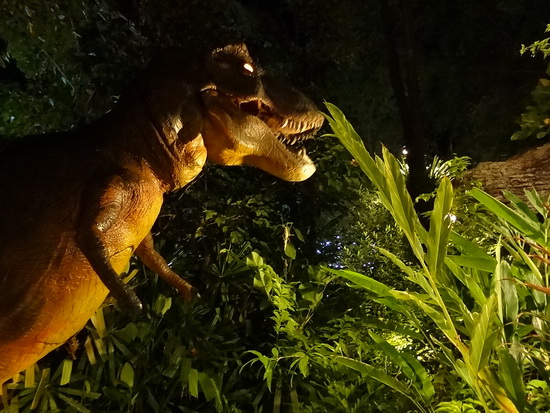 A terrifying T-Rex to send the kids running.