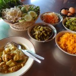 Get your fill of veg and spice with Phuket kanom jeen noodles.