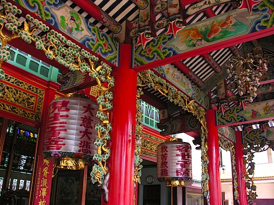 No shortage of colour.