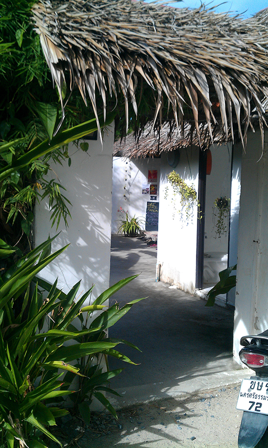 Entrance to the Yoga Retreat